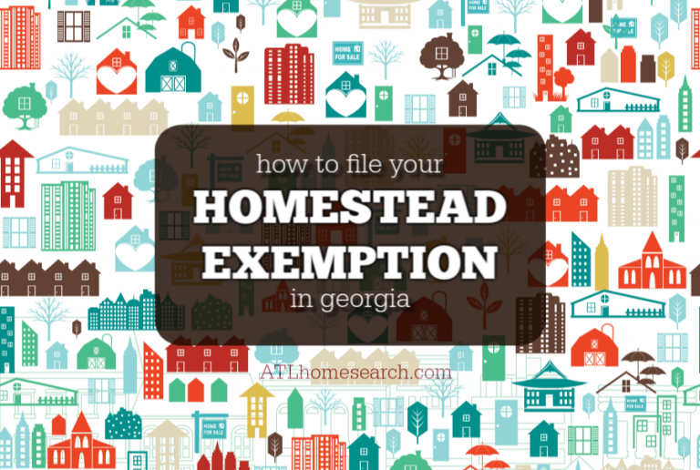 Apply for Homestead Exemption DECATUR GA Real Estate City of